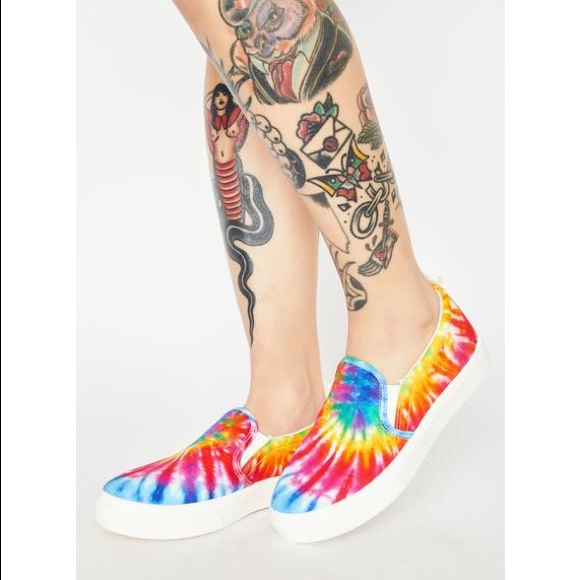 Skechers Shoes - Skechers Street Poppy Hippie Hype Tie Dye Sneakers